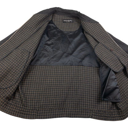 Vintage YSL Yves Saint Laurent Harrington Jacket Size L