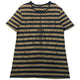Vintage 2000s Gucci Striped Graphic T Shirt Womens Size L