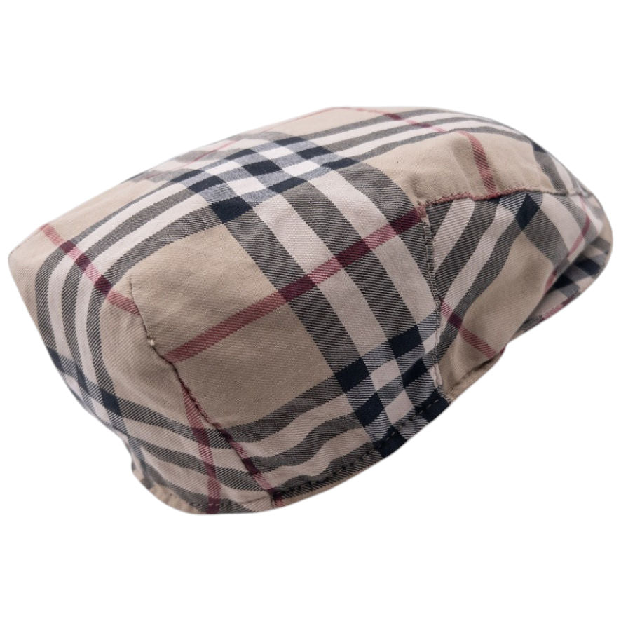 Vintage Burberry Nova Check Flat Cap
