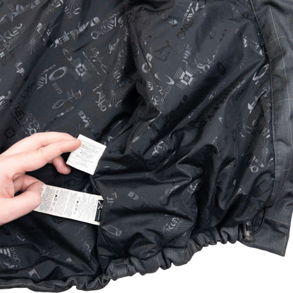 Vintage Oakley Checkered Zip Up Jacket Size L