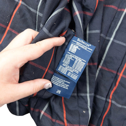 Vintage 90s Burberry Nova Check Lined Jacket Size L