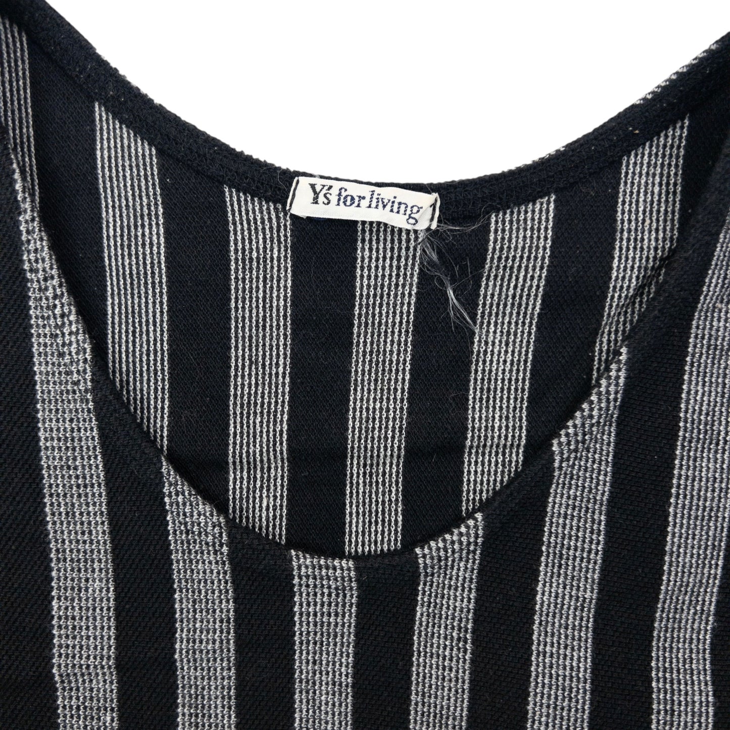 Vintage 90s Yohji Yamamoto Striped Maxi Dress Womens Size M