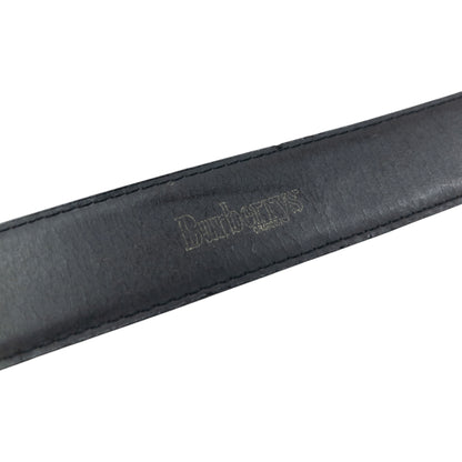Vintage Burberry Leather Belt Size W30