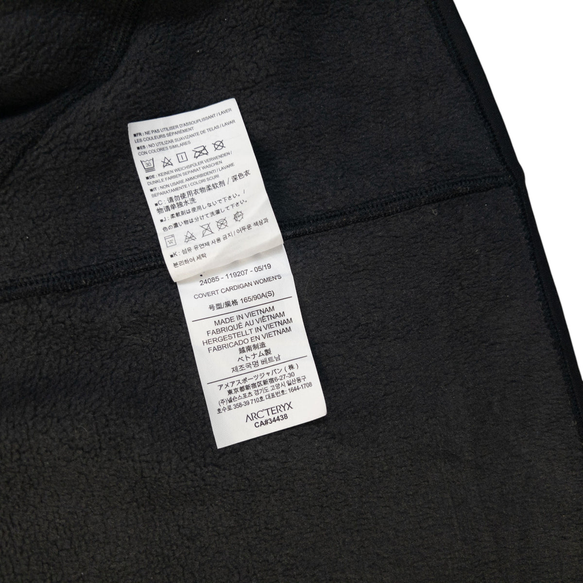 Vintage Arcteryx Zip Up Fleece Jacket Womens Size S