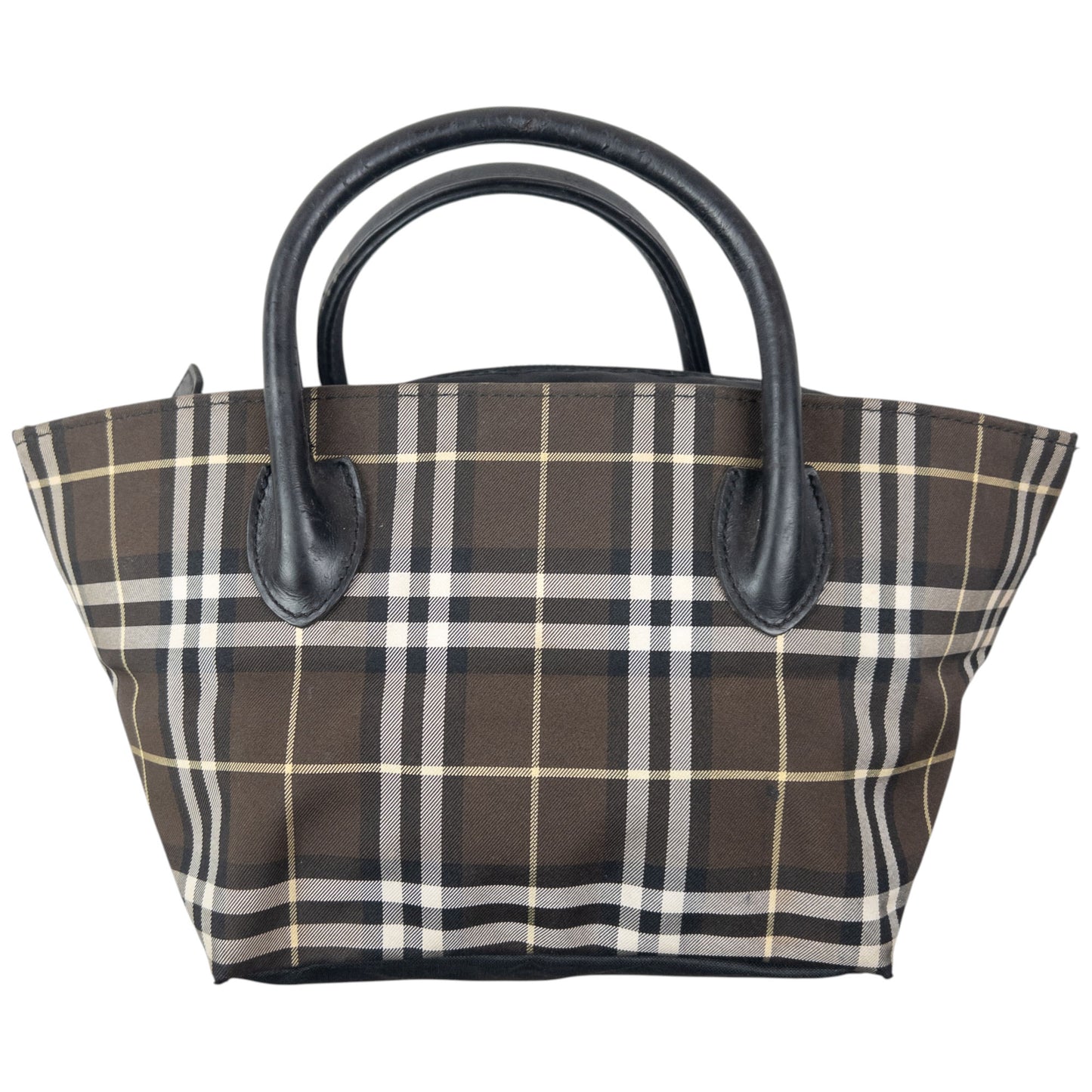 Vintage 2000s Burberry Blue Label Nova Check Handbag