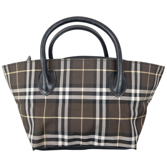 Vintage 2000s Burberry Blue Label Nova Check Handbag