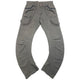 Vintage 2000s PPFM Curved Stacked Leg Denim Jeans With Suspenders Size W32