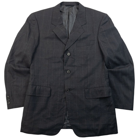 Vintage 90s Yohji Yamamoto D'Urban A.A.R Checkered Blazer Jacket Size M