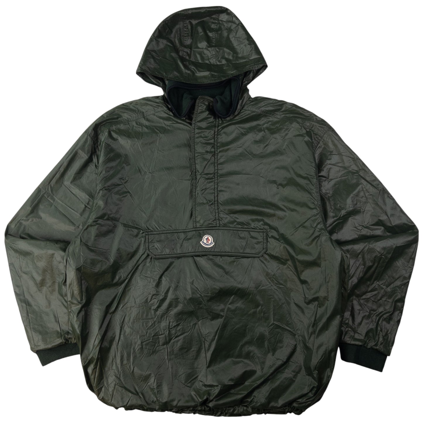 Vintage Moncler Q Zip Reversible Fleece Jacket Size L