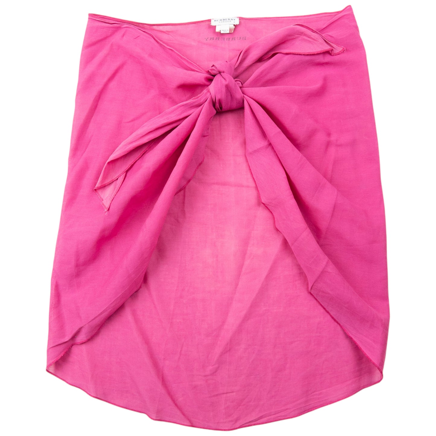 Vintage 2000s Burberry Sarong Wrap Skirt Womens Size M