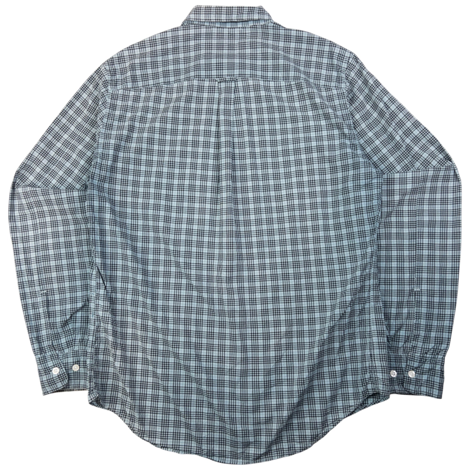 Vintage CP Company Checkered Long Sleeve Button Up Shirt Size M