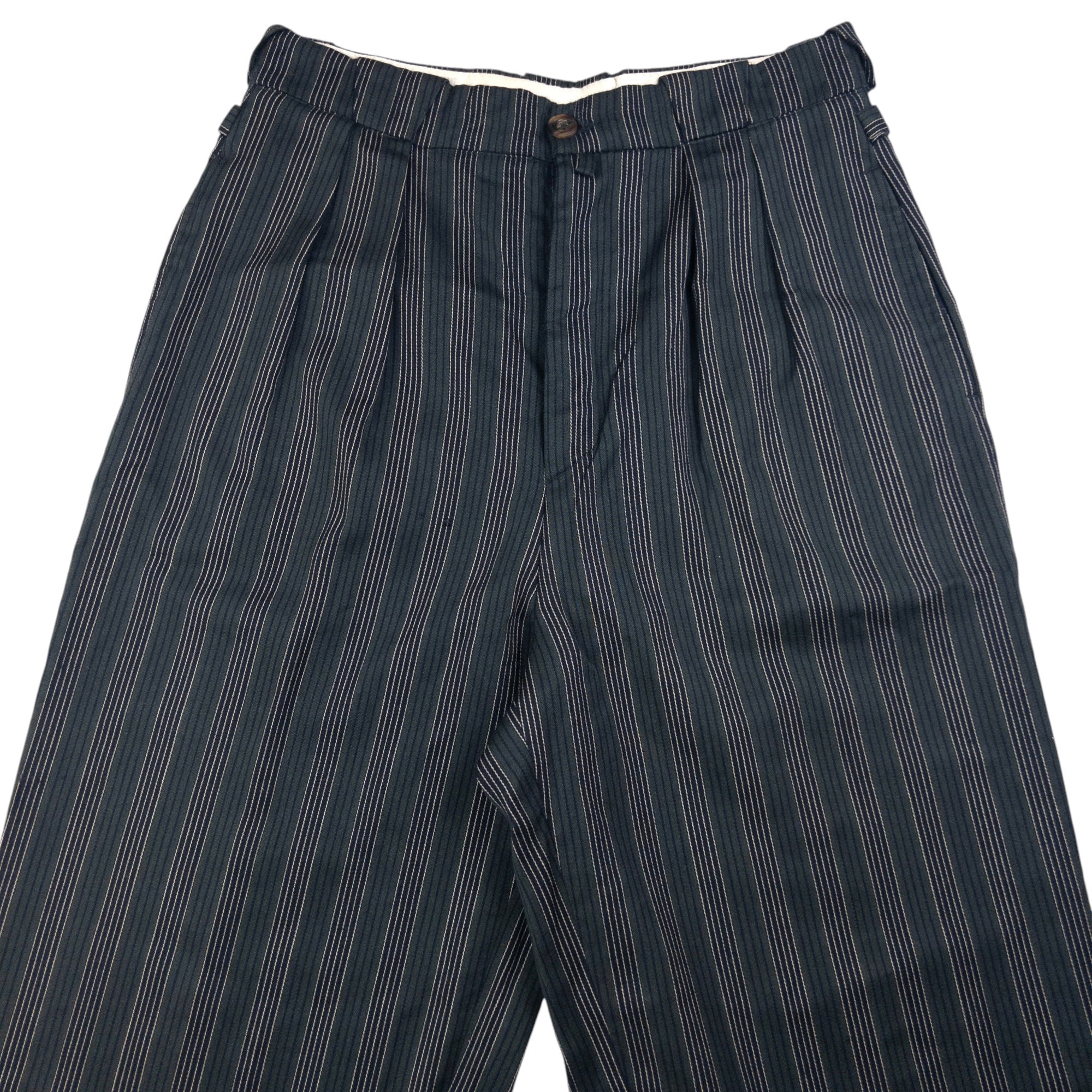 Vintage Dries Van Noten Striped Trousers Size W30