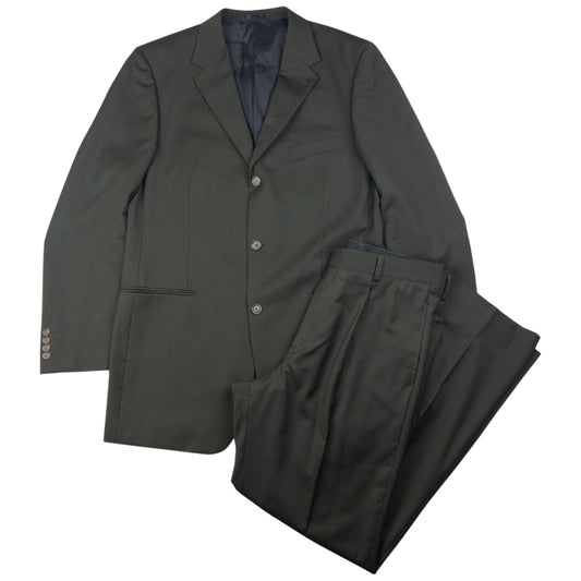 Vintage YSL Yves Saint Laurent Jacket & Trousers Suit Set Size XL