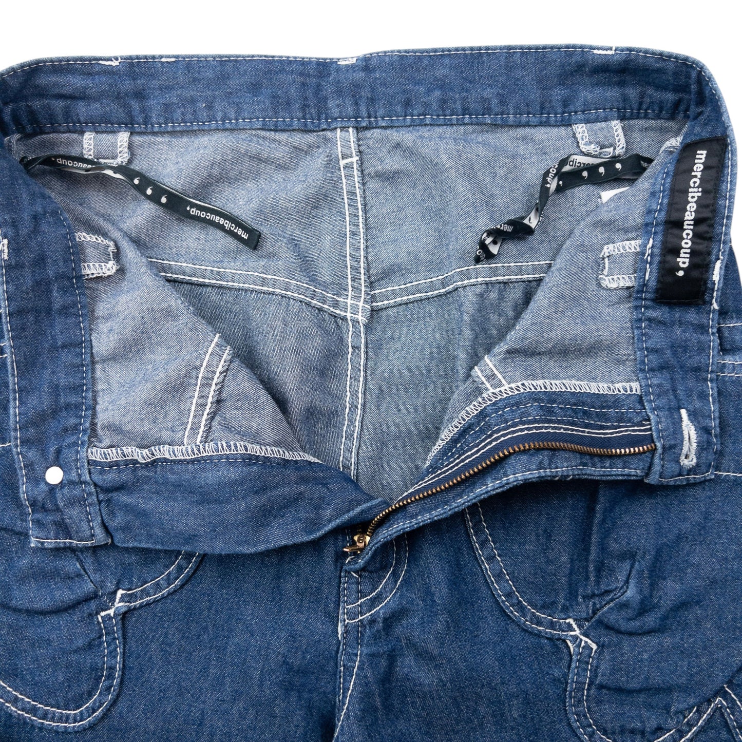 Vintage Mercibeaucoup By Issey Miyake High Waist Denim Jeans Size W28