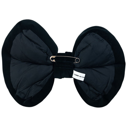 Vintage Comme Des Garçons Velour Oversized Bow Pin