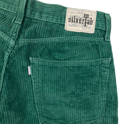 Vintage Levi's Silver Tab Baggy Corduroy Trousers Size W32