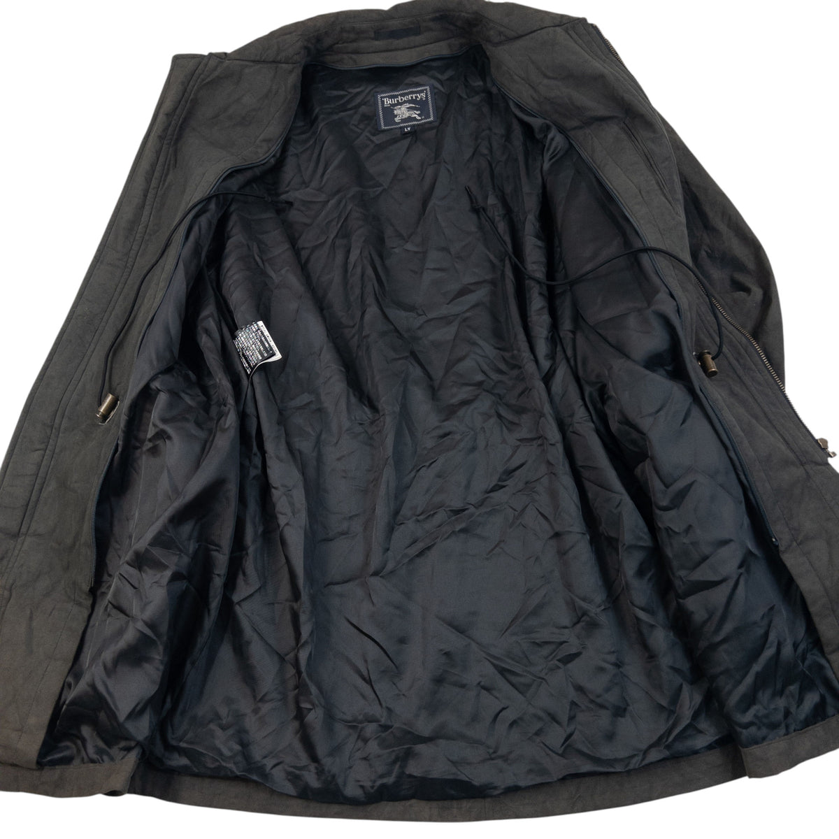 Vintage 90s Burberry Zip Up Jacket Size L