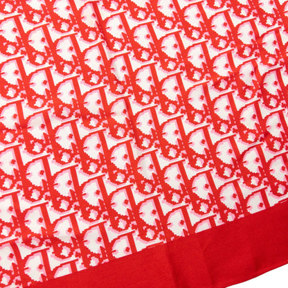 Vintage 90s Dior Monogram Pixel Silk Scarf