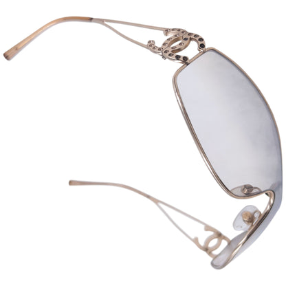 Vintage 2000s Chanel Diamanté Sunglasses
