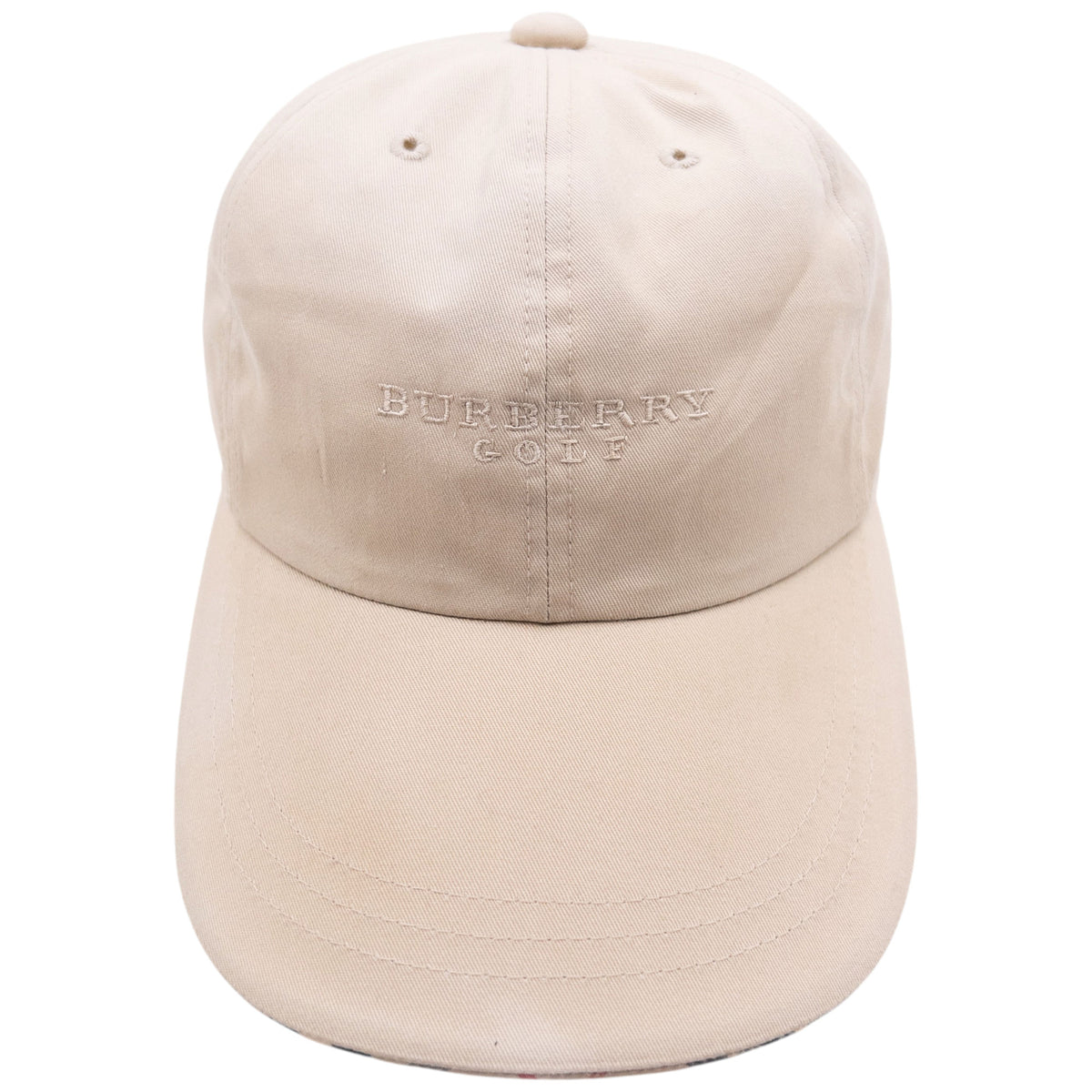 Vintage 2000s Burberry Golf Embroidered Hat