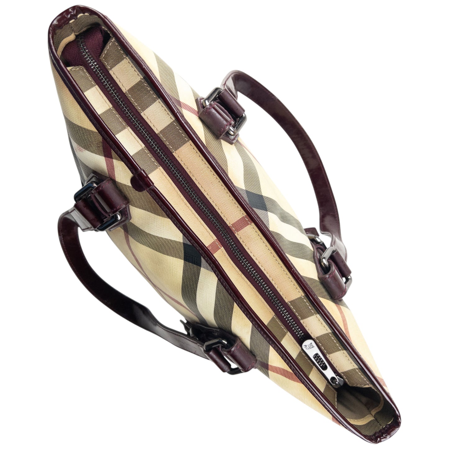 Vintage 2000s Burberry Nova Check Shoulder Bag