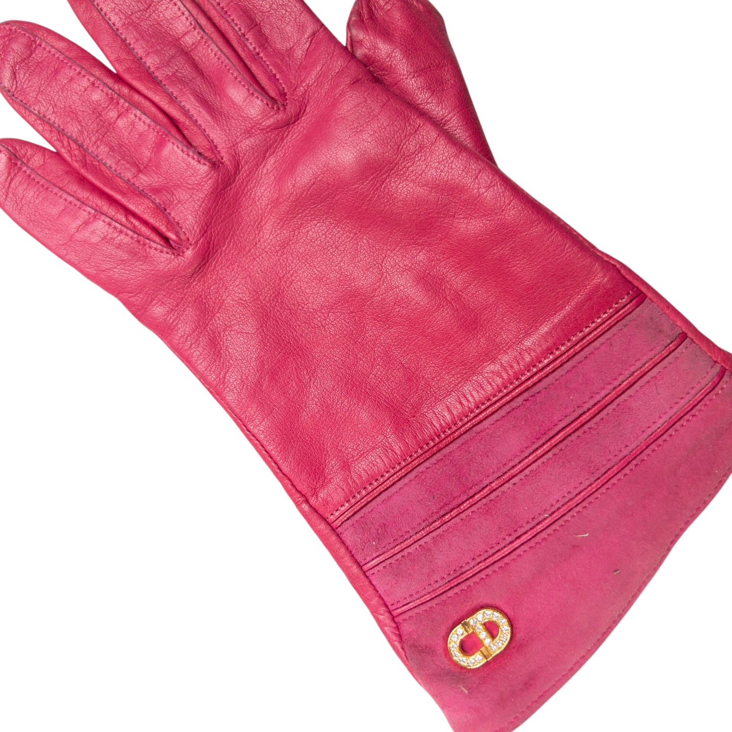 Vintage Dior Leather Gloves