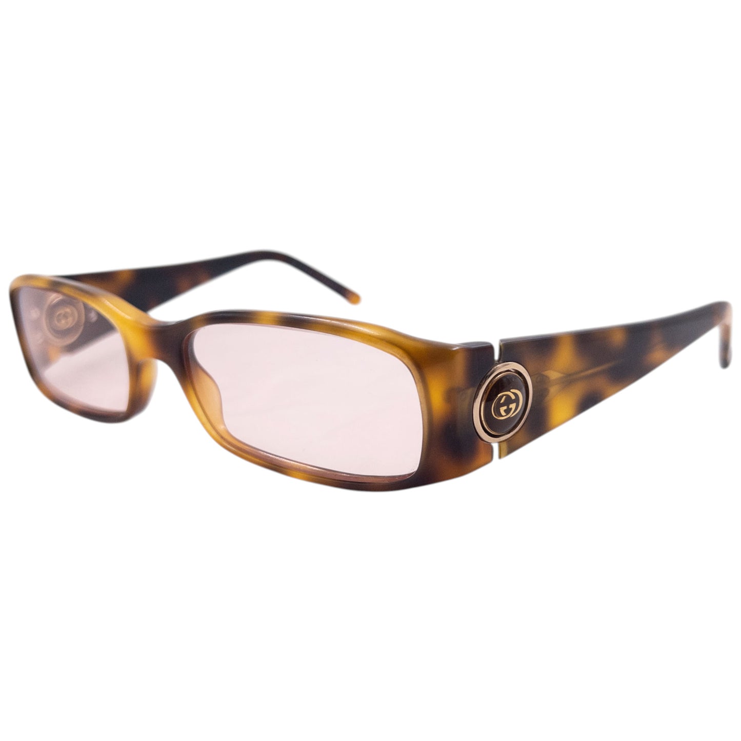 Vintage 2000s Gucci By Tom Ford Tortoise Shell Sunglasses