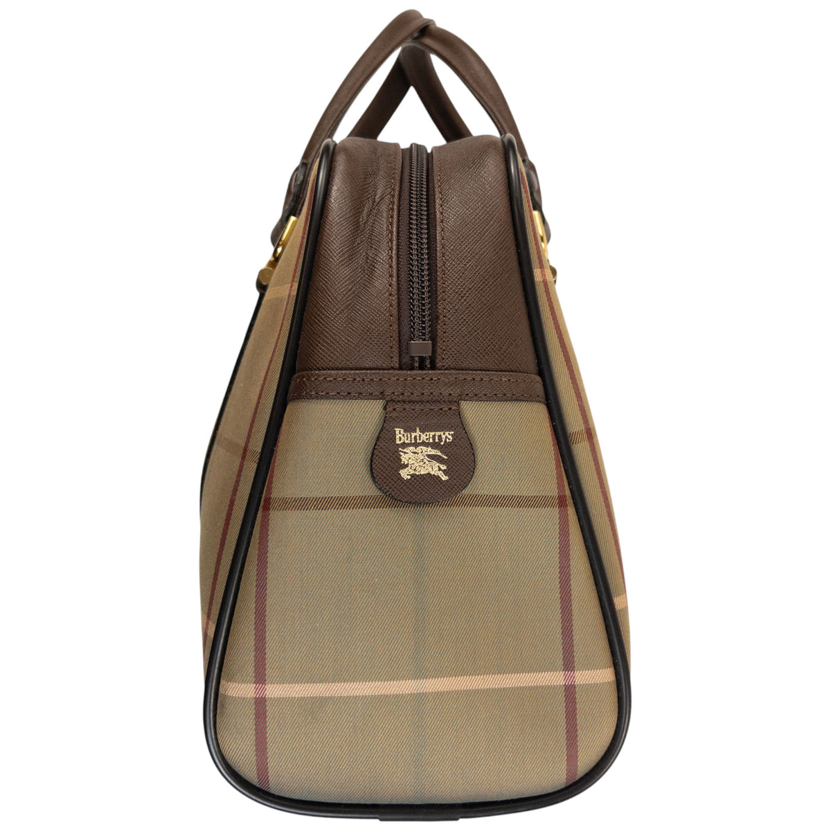 Vintage 90s Burberry Checkered Handbag