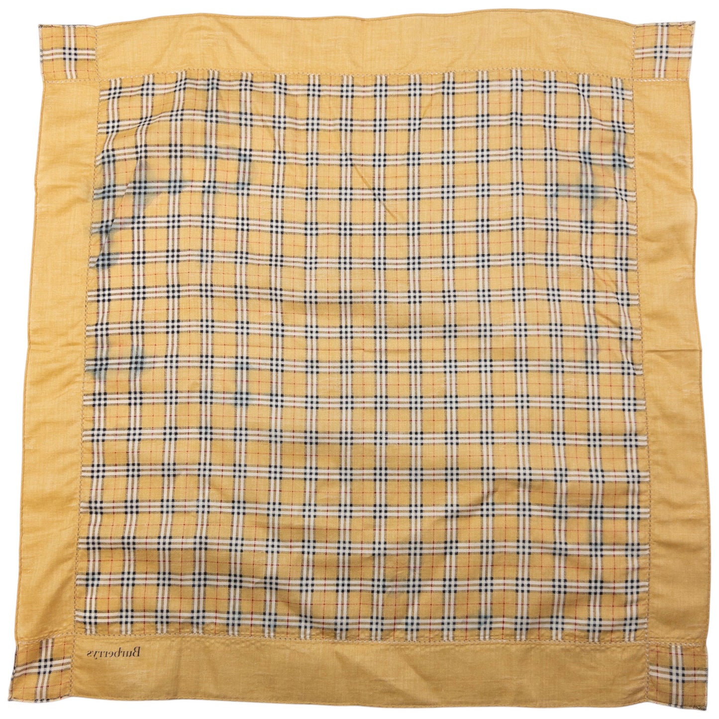 Vintage Burberry Nova Check Handkerchief