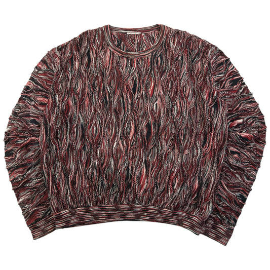 Vintage 2000s Pattern Knit Jumper Size M