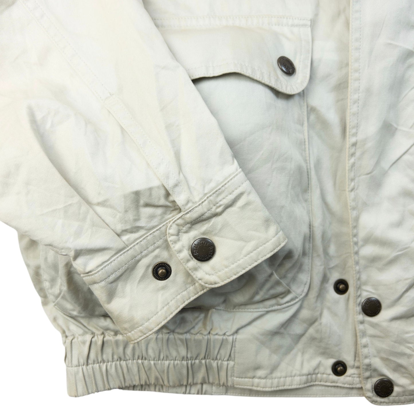 Vintage 90s Burberry Zip Up Jacket Size S