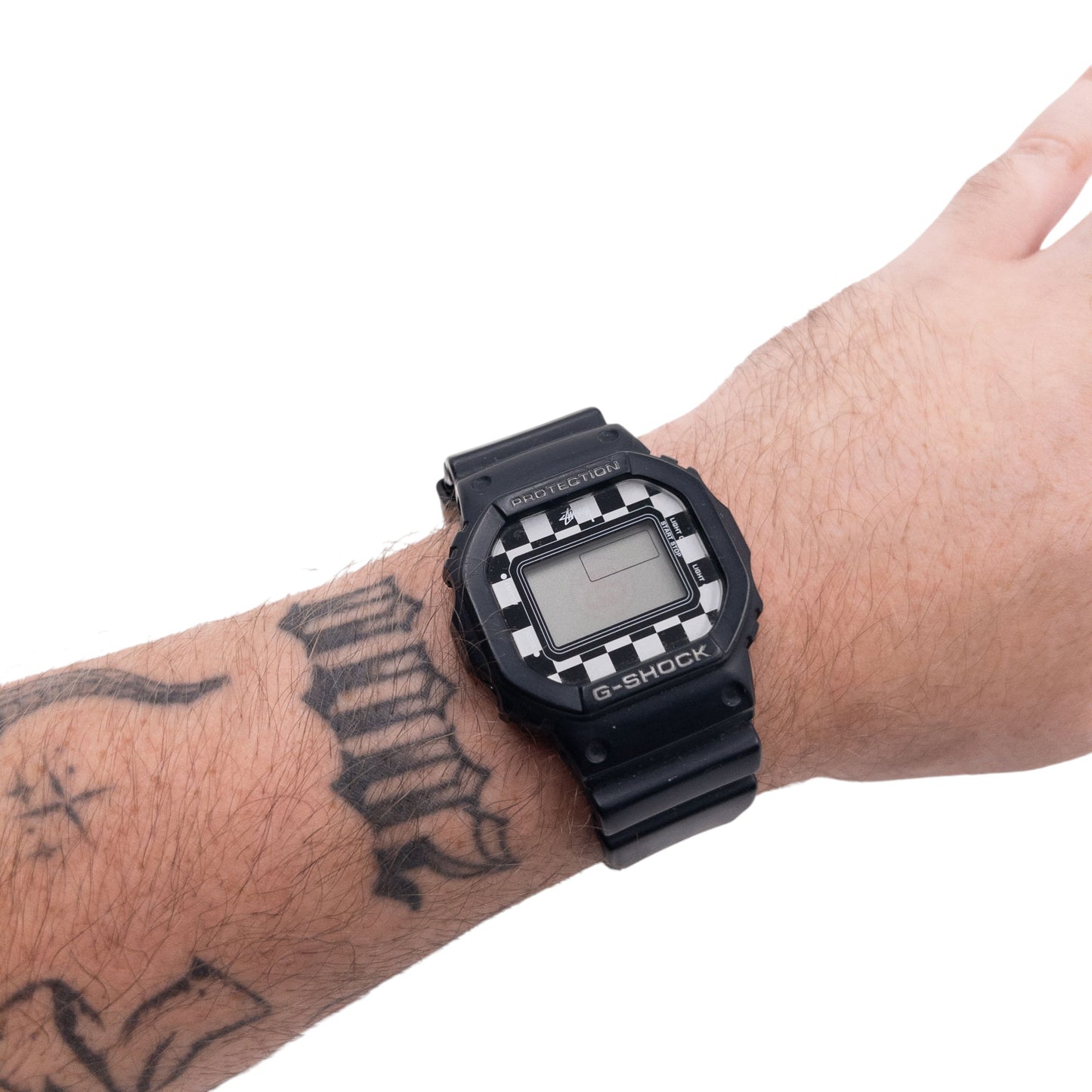 Vintage 2014 Stussy X Casio G-Shock DW-5600VT Checker Watch