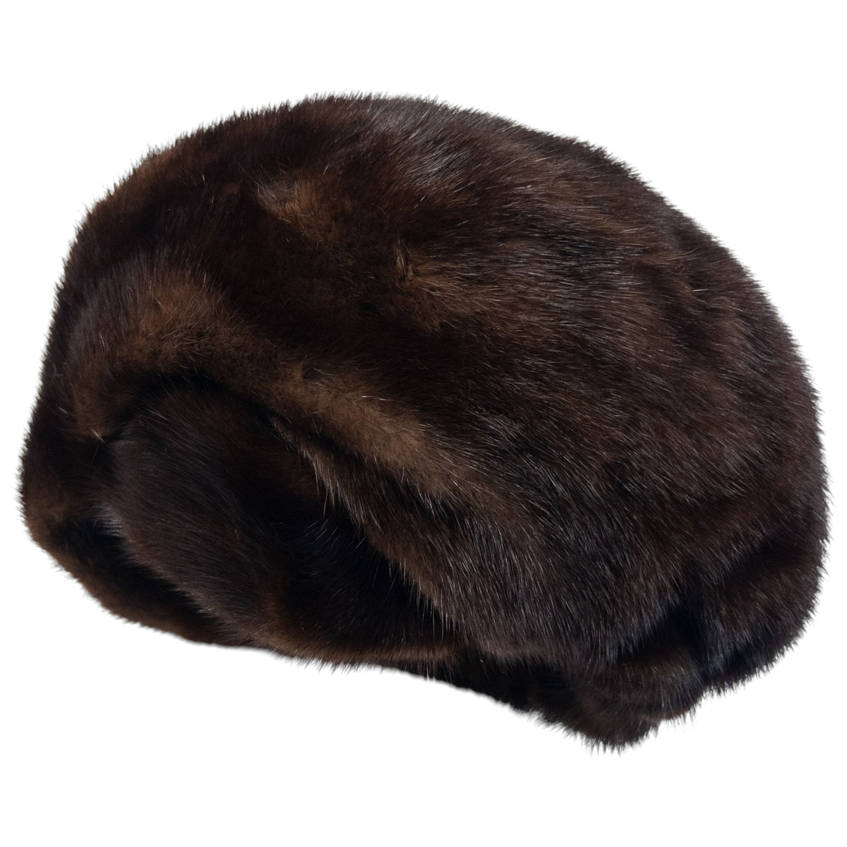 Vintage 90s Dior Fur Hat in brown, photo 8