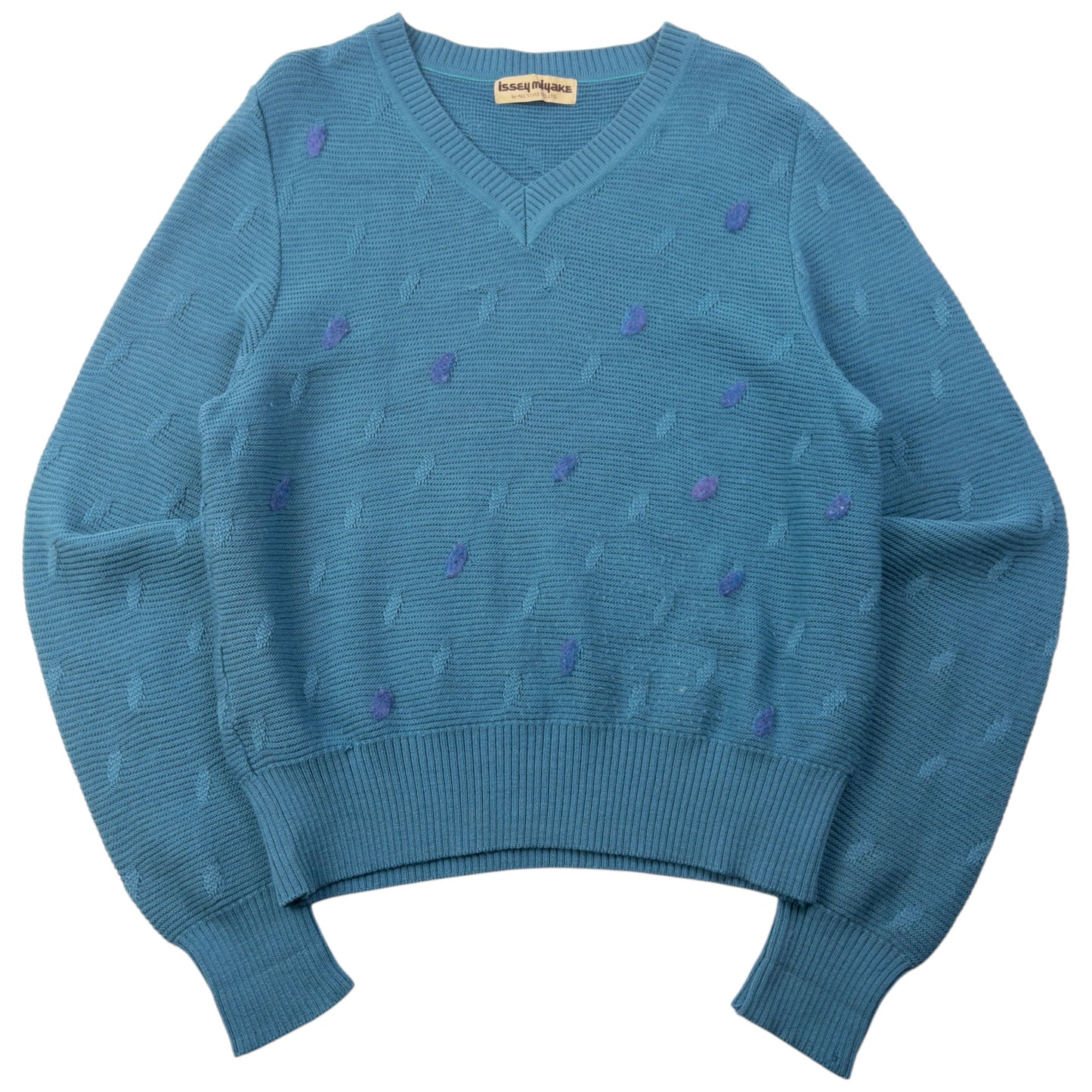 Vintage 80s Issey Miyake Wool Knit Jumper Womens Size M