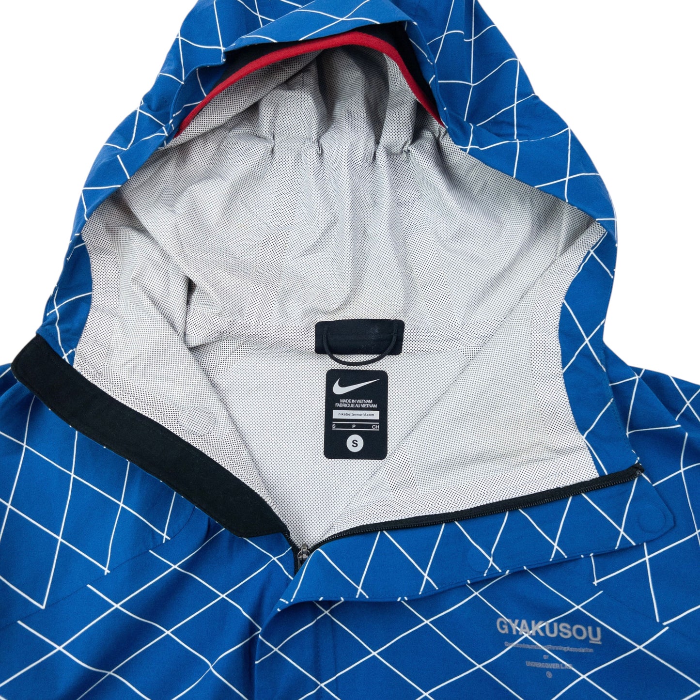 Vintage 2015 Nike Gyakusou Shield Runner Undercover Lab Zip Up Jacket Size S