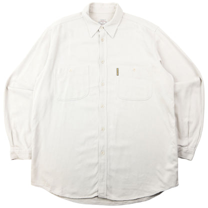 Vintage 90s Armani Jeans Long Sleeve Button Up Shirt Size L