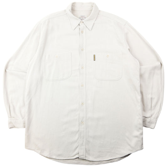 Vintage 90s Armani Jeans Long Sleeve Button Up Shirt Size L