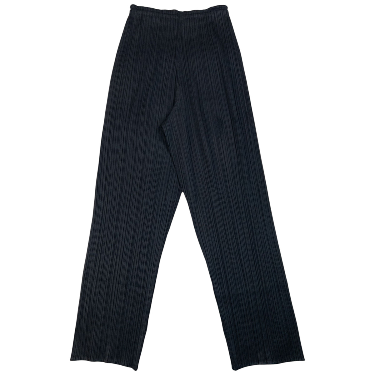 Vintage 90s Pleats Please By Issey Miyake Culotte Trousers Womens One Size in black (polyester 100%), photo 4