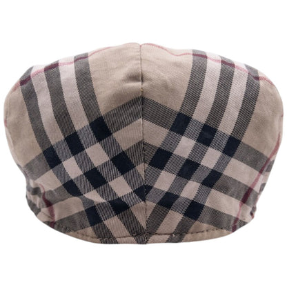 Vintage Burberry Nova Check Flat Cap