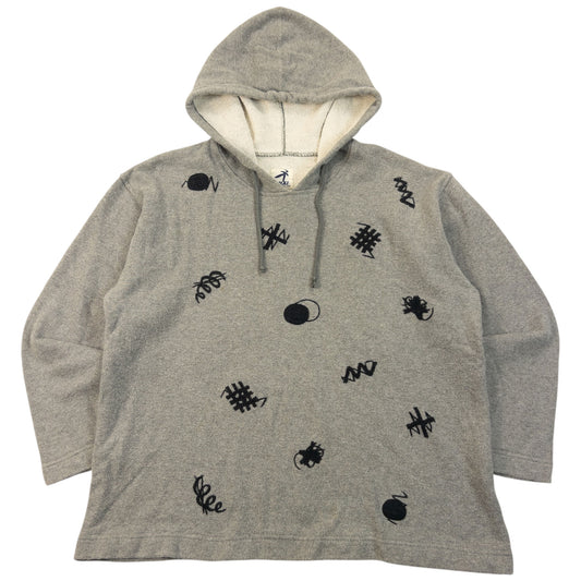 Vintage 90s Hai Sporting Gear By Issey Miyake Embroidered Hoodie Size XS