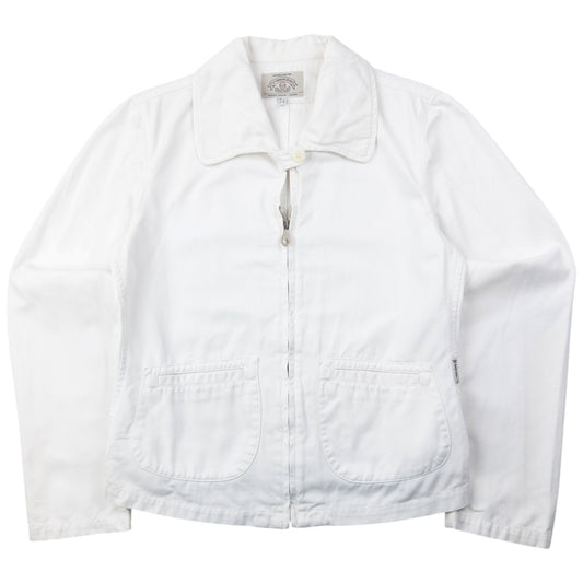 Vintage 90s Armani Jeans Zip Up Jacket Womens Size S