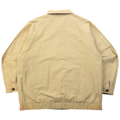 Vintage 90s Burberry Nova Check Reversible Harrington Jacket Size XS