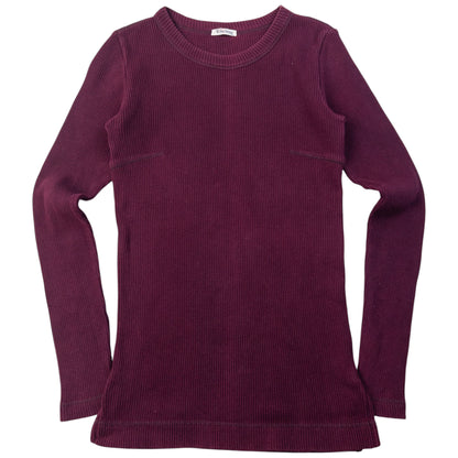 Vintage 90s Yohji Yamamoto Ribbed Jumper Womens Size S