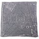 Vintage 2000s Dior By John Galliano Denim Print Silk Scarf