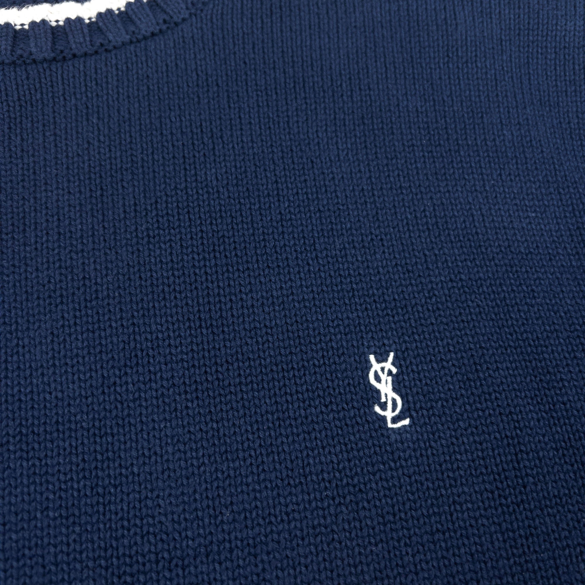 Vintage YSL Yves Saint Laurent Knit Jumper Size L