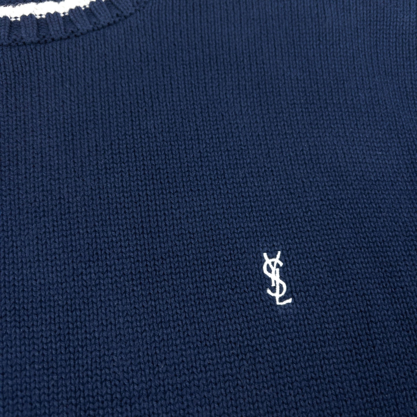 Vintage YSL Yves Saint Laurent Knit Jumper Size L