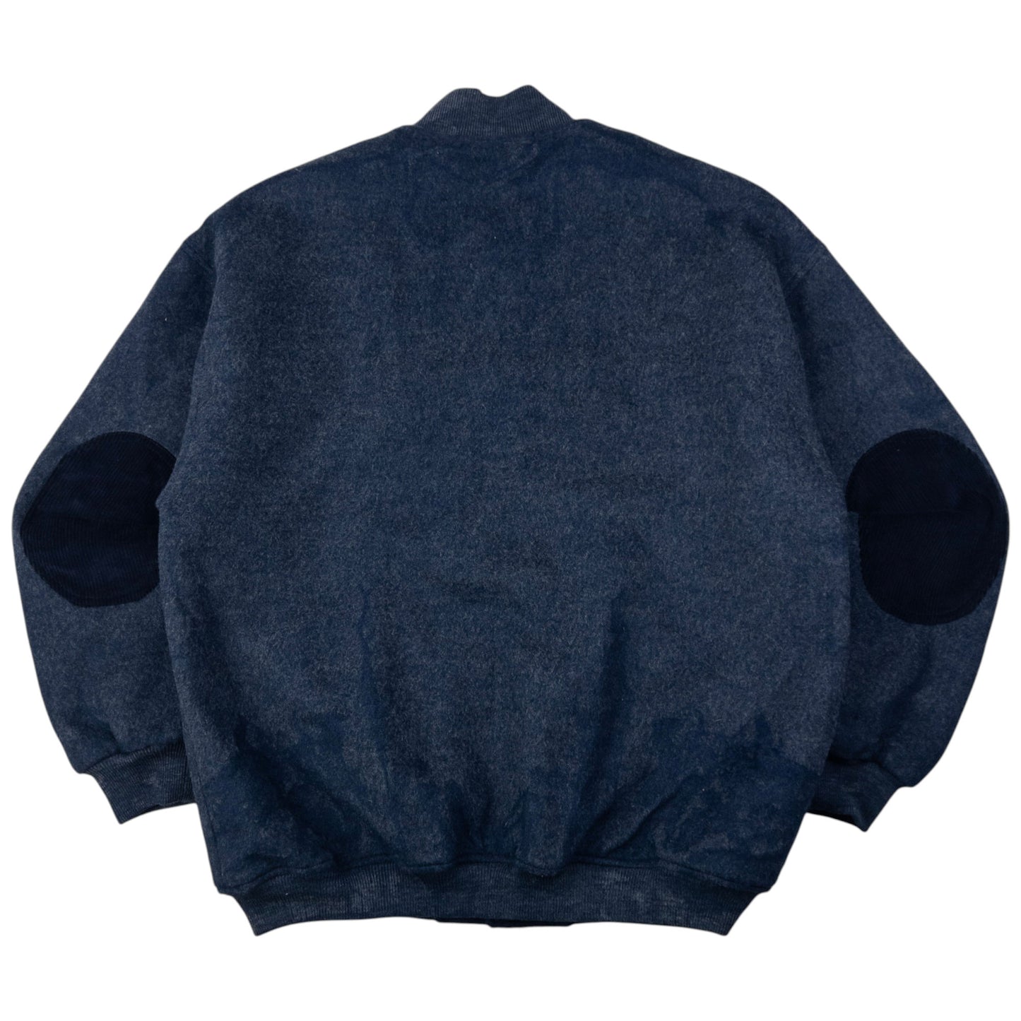 Vintage Burberry Button Up Wool Bomber Jacket Size L