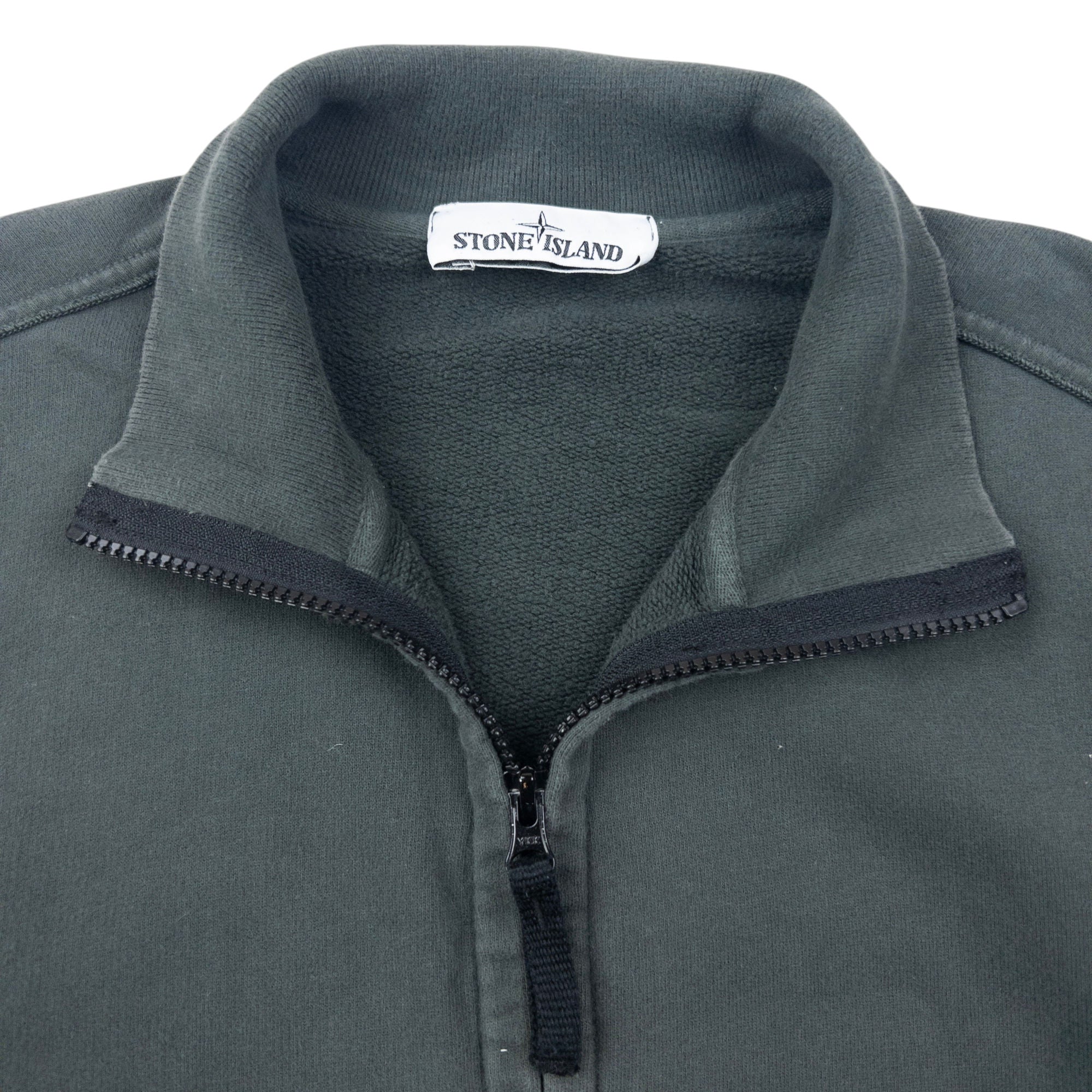 Stone Island Zip Up Sweatshirt Size M