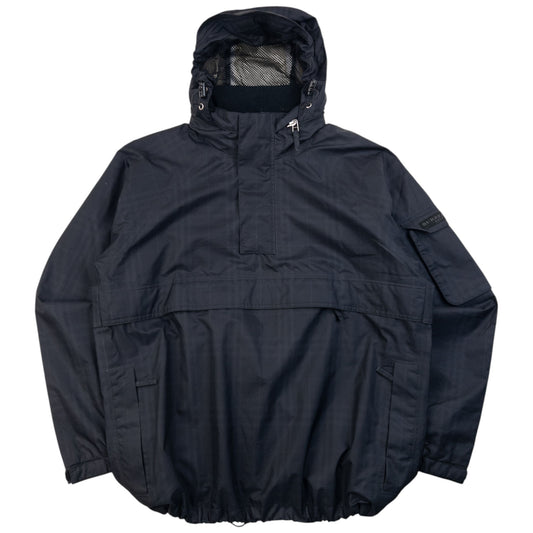 Vintage 2000s Burberry Golf Nova Check Gortex Q Zip Jacket Size M