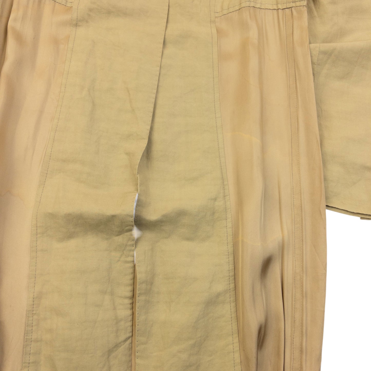 Vintage 2000s Dries Van Noten Longline Linen Jacket Womens Size M